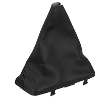 T Bar Gear Knob Boot Cover Black PU Leather For Ford Falcon FG FGX 2008~2018