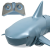 T11B with Two Battery 2.4G 4CH Electric RC Boat Simulation Shark Animal RTR Model Kids Toys