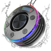 T7 IPX7 Waterproof Speaker RGB Portable bluetooth Speaker with Suction Cup Stereo Subwoofer LED Display TWS Hands-free C