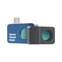 T7S+ Infrared Thermal Imager with Macro Len for Android phone 256*192 High Resolution Observation 30-50mm Distance -15C