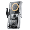 T9 Car Wireless Charging Holder 15W Fast Wireless Charger Auto Clamping Infrared Sensor 360° Adjustable RGB Lighting Avi