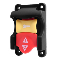 Table Saw Paddle On Off Switch Replacement Compatible with Ryobi Craftsman 125V Safety Key Screw Terminals Emergency Sto