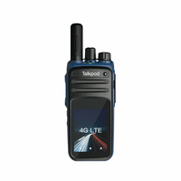 Talkpod N59A PTT Network Touch Screen EU Radio with Front Camera Android 9.0 WiFi/BT Vibration Feedback Portable Walkie