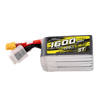 Tattu R-Line Version 6.0 22.2V 1600mAh 160C 6S ST Lipo Battery XT60 Plug for SpeedyBee Master 5 V2 DarwinFPV CineApe35 6