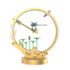 TECHING Flying Dragonfly Sculpture 3D Metal Model DIY Assembly Kit Excellent STEAM Educational Science Discovery Toys Ki