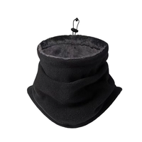 TENGOO 1pc Winter Thickened Fleece Outdoor Cycling Scarf,  Warm Neck Gaiter,  Windproof Dust Mask,  Polar Fleece Neck Cover