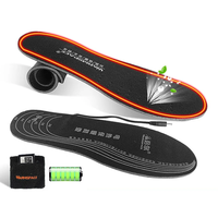 TENGOO Batteries Heated Shoe Insoles Feet Warm Sock Pad Mat Electrically Heating Insoles Washable Warm Thermal Insoles U
