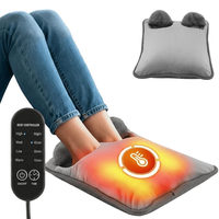 TENGOO Electric Foot Heating Pad USB Charging Portable Fast Heating Winter Foot Warming Mat for Bed Office Winter Use