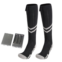 TENGOO Electric Heated Socks Cold Weather Cotton Heat Socks for Men Women,  Winter Outdoor Sports Climbing Hiking Hunting