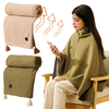 TENGOO Electric Heating Shawl USB Charging Warm Blanket Portable Outdoor Camping Thermostatic Single Quilt 150*80CM Matt