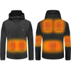 Tengoo HJ-07A Heated Jacket 7 Heating Zones Trible Temperature Control Smart Warm Winter Jacket for Outdoor