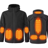 TENGOO HJ-08A SmartHeated Jacket 8 Heating Zones USB Heating Cotton-Padded Vest 100% Polyester Electric Heating Clothe