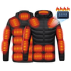 TENGOO HJ-21 Heating Jacket 21 Heated Areas Coat USB Charging Winter Warm Waterproof Outdoor Hiking Camping Electric Hea