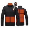 TENGOO HP-09 9 Heated Area Jacket USB Charging 3 Gear Adjustable Temperature with Digital Display Windproof Fleece Heate