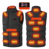TENGOO HP-15 Heated Vest 15 Areas Heating Temperature with Digital Display USB Electric Thermal Clothing Winter Warm Ves