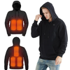 TENGOO HS05B Smart Heated Sweatshirt 5 Heating Areas Quick Heating USB Rechargeable Washable Safety Fashion Oversize Jac