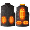 TENGOO HV-06 Smart Heated Vest 6 Heating Zones USB Rechargeable Polyester Washable Winter Electric Heating Vest Outdoor