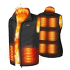 TENGOO HV-09A Heated Vest 9 Heating Areas Men Jacket Heated Winter Womens Electric USB Heater Tactical Jacket Man Therma