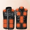 TENGOO HW-13 13 Areas Heating Vest 3-Gears Heated Fashion Slim Down Cotton Clothes USB Electric Thermal Clothing Winter