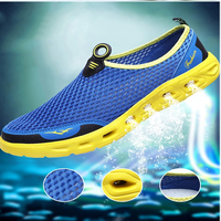 TENGOO Men Sandals Outdoor Breathable Beach Shoes Lightweight Quick-drying Wading Shoes Water Sport Hiking Camping Sneak