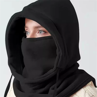 TENGOO Outdoor Cycling Protective Gear Hats Keep Warm Winter Racing Hooded Hat Thermal Neck Warmer Windproof Fleece Bala