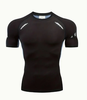 TENGOO Quick Dry Fitness T-Shirt 90% Polyester Breathable Pure Color Fashion Lightweight Training Short Sleeve for Cycli