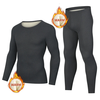 TENGOO Thickened Thermal Underwear Set For Men,  Long Johns Set Ultra Soft Lined Warm Base Layer Top And Bottom For Autum