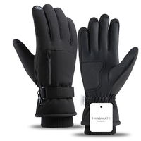 TENGOO Touch Screen Winter Gloves Waterproof Outdoor Sports Cycling Running Motorcycle Ski Fleece Gloves Non-slip Warm F