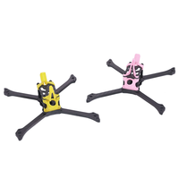 TEOSAW 533Max 192mm Wheelbase 5mm Arm Thickness X Type 5 Inch Frame Kit for RC FPV Racing Drone