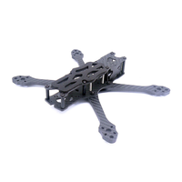 TEOSAW APEX X5 X6 X7 225mm 275mm 315mm Wheelbase 5 6 7 Inch Frame Kit Compatible with DJI O3 Air Unit VISTA Air Unit Ana