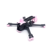 Teosaw Cockroach V6 225mm Wheelbase 5 Inch X-Type Frame Kit Support Analog / DJI O3/ Vista for DIY Freestyle RC FPV Raci