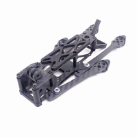 TEOSAW Ran4 Advanced 185mm 4 Inch Foldable Long Range Frame Kit Support VISTA HD System for DIY RC Drone FPV Racing
