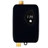 Tevorex 3800W Mini Electric Tankless Water Heater Fast Heating Instant Hot Water Heater for Kitchen & Bathroom