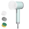 Tevorex Cordless Electric Cleaning Brush with Digital Display,  IPX7 Waterproof,  Adjustable Speed Rechargeable Scrubber f