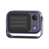 Tevorex Portable Electric Wall-mounted Heater With LED Display 1200W PTC Ceramic Desktop Heating for Home