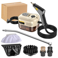 Tevorex Portable Handheld Steam Cleaner 1500W High Pressure,  High Temperature with 6-Speed Control & Multiple Nozzles