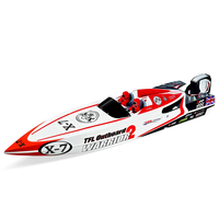 TFL Hobby 1148 WARRIOR2 50km/h 86cm Fiberglass Brushless RC Boat Hobbywing ESC Water Cooling High Speed Racing Ship Exte