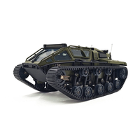 THE LINK G2067 RTR 1/16 2.4G RC Car Tank High Speed RIPSAW EV3-F4 Drift Tracked Off-Road Truck Full Proportional LED Lig