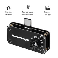 TIOP01 32*32 Resolution Infrared Thermal Imager -20~1000°C Multifunction Temperature Measurement Type-C Interface for An