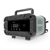 TK-400 12V Battery Charger Repair Car Battery Charger Large Screen Multiple Modes for Car SUV Truck Boat Motorcycle