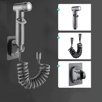 Toilet High Pressure Bidet Spray Gun Water Jet Handheld Bidet Sprayer Toilet Cleaning Hygienic Shower for Bathroom Acces