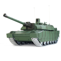 Tongde Model Leclerc H2408/H2408U/H2408UC4 RTR 1/16 2.4G Infrared RC Battle Tank Smoking Light Sound Recoil Shooting Sim