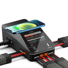 ToolkitRC Q6AC AC 400W DC 1000W 15A*4 Battery Charger Support Wireless Charging for 1-6S LiPo LiHV LiFe Lion LTO 1-16S N