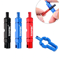 TOOPRE 3 in 1 Bike Disassembly Tools Multi Function Aluminum Alloy 8.2g Lightweight for Bicycle