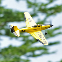 TOP RC HOBBY 402mm Mini P39 2.4G 4CH 6-Axis Gyro One Key Aerobatics U-Turn EPP Scaled Warbird RC Airplane RTF for Beginn