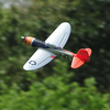 TOP RC HOBBY 402mm Mini P47 2.4G 4CH 6-Axis Gyro One Key Aerobatics U-Turn EPP Scaled Warbird RC Airplane RTF for Beginn