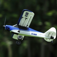 TOP RC HOBBY 450mm MINI XCUB 2.4G 4CH 6-Axis Gyro One Key Aerobatics U-Turn EPP RC Airplane RTF for Beginners Compatible