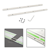 Track Saw Guide Rail Connector Kit For Track Saw Long Cuts For Makita Festool Guide Rail
