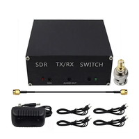 Transceiver Switch SDR Aluminum Alloy 100W Max TX Power 0.3dB Insertion Loss 38dB RX Isolation 12V 2A Compact Portable