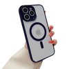 Transparent Magnetic Adsorption Phone Case Full Cover Protection Mobile Phone Case for iPhone 15 15 Plus 15 Pro 15 Pro M
